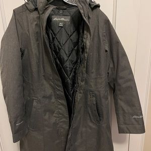 Eddie Bauer Girl on the Go Insulated Trench PL